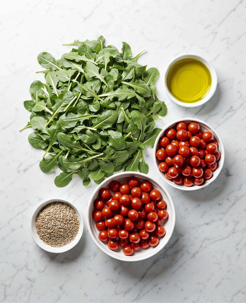 Ingredientes frescos en un entorno profesional